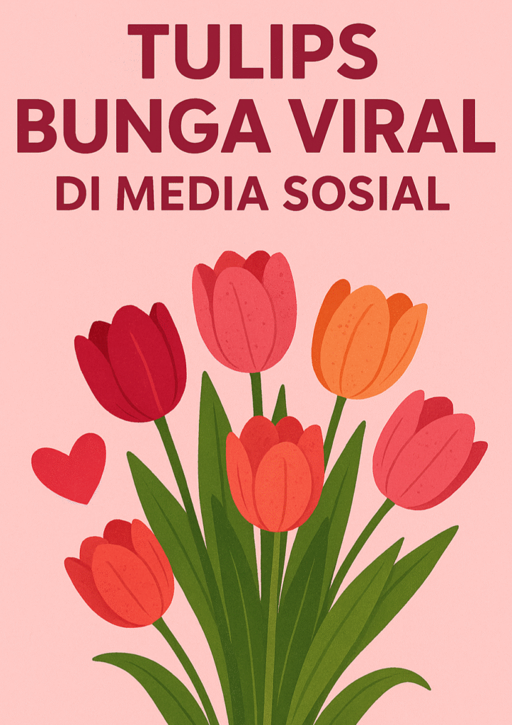 tulips bunga viral di media sosial: tren cantik yang mengguncang timeline