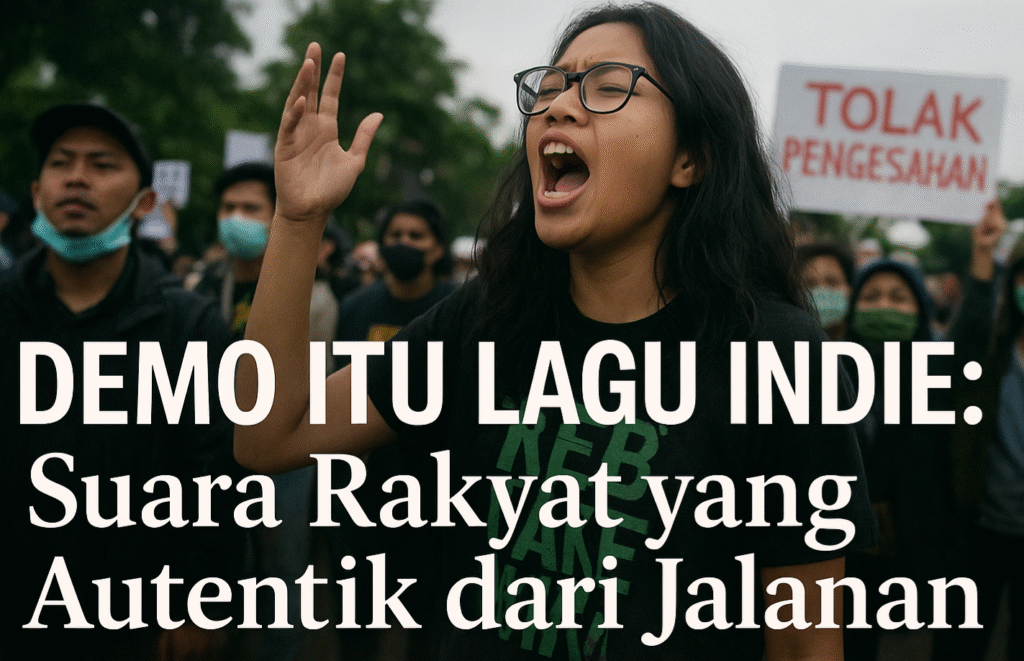 demo itu lagu indie:suara rakyat yang autentik dari jalanan