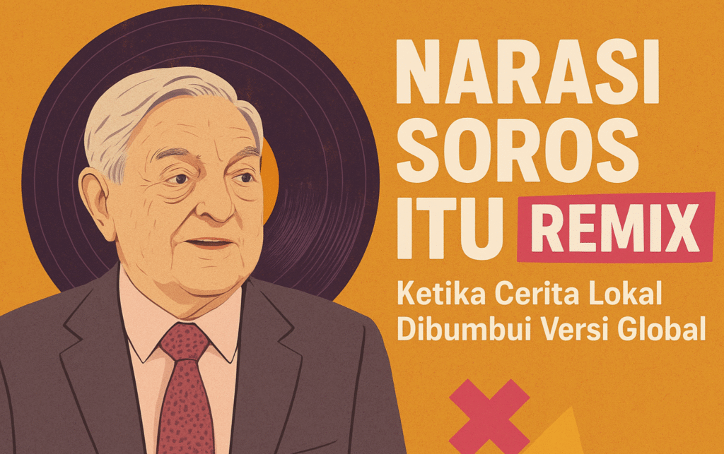 Narasi Soros itu Remix: Ketika Cerita Lokal Dibumbui Versi Global